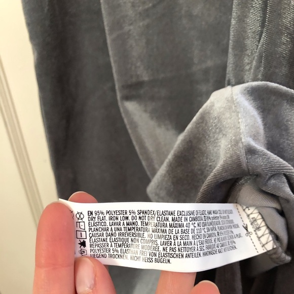 Forever 21 Silver Mini Dress with side slit - Picture 6 of 6